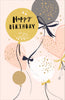Happy Birthday Balloons Design Card