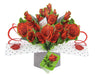 Second Nature Pop Ups Pop Up Card with "With Love" Lettering and Roses