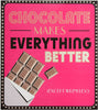 Funny Birthday Card "Chocolate"