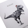 Dapper Dinosaur Design Husband Christmas Card