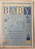 Baby Boy Sentimental Verse Christening Card