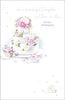 Wonderful Daughter and Son-In-Law, Wedding Greetings Card