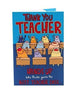 For Teacher Hands Up Pop Up Thank You Card