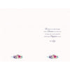 Cerise Floral Birthday Card