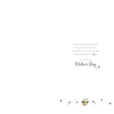 Open Mum Cat Lounge Scene Mom Mothers Day Card 