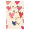 Mummy Hearts Pattern Pop Mother's Day Card