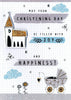 Christening Congratulations Greeting Card Second Nature Just To Say Cards