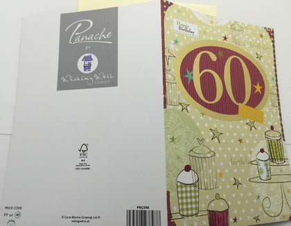 60th Birthday Card