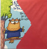 Owl Wise Humorous Dad Birthday Card