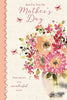 Open Mothers Day Card Vase Of Flowers