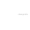 Always There For You Cute Me to You Bear Love Couple Whispers Card