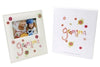 For Grandma Vintage Collection 6"x4" Fabric Photo Frame
