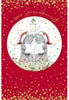 Special Grandparents Bears Singing Carols Design Christmas Card