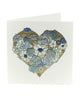 Love Heart Open Birthday Card for Her with Beautiful Foil Detail
