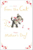 Mothers Day With Love From The Cat