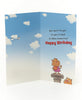 I'm The Boss Badge Funny Dad Birthday Card