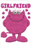 Girlfriend Valentines Day Card Love Monster Wobbly Eyes Valentine Card
