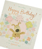 Boofle at Window Birthday Card