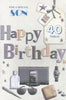 For a Special Son 40 Today Birthday Card