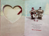 Elliot and Buttons Heart Felt Couple Christmas Card Both Of You