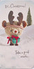 It'a Christmas take a peek inside Money Wallet Gift Holder Card