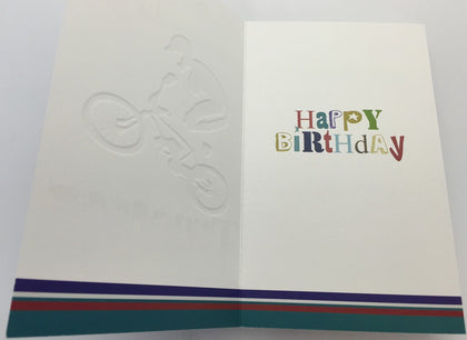 12th Birthday Card with Blue Envelope