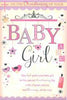 On The Christening Of Your Baby Girl Card