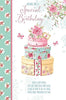 Stack Of 3 Presents Special Birthday Card
