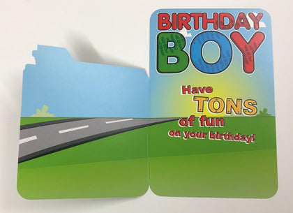 Happy Birthday Boy Card