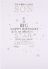Son Birthday Card 'Star'
