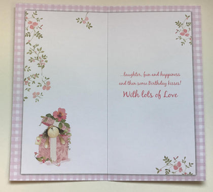 Happy Birthday From Your Granddaughter Lots Of Love Card By Wishing Well