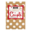Christmas Card To a Special Couple 'Glittering Time'