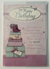 Soft Whispers Happy Birthday Card Shoes Box Design