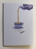 Tea Cup Design Sympathy Cards