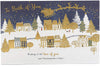 To Both of You Gold Foil Finished Contemporary Christmas Card