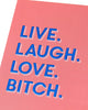 Four Pillars of Friendship Funny Greeting Card