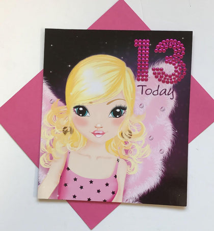 Happy Birthday 13th Greetings Card