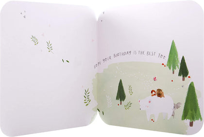Nana Biggest Bear Design Birthday Card