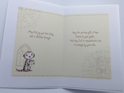 With Love On Your Christening Day Card