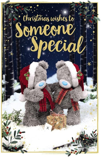 3D Holographic Someone Special Christmas Card