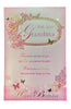 Grandma Lovely Words Birthday Card Roses with Bow