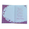 Cute Teddy with Roses Friend Birthday Card