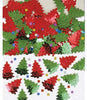 Christmas Tree Confetti Pack Red Green