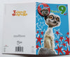 You're 9 Today Meerkat Birthday Card