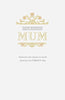 Mum Deserves Perfect Day Birthday Card