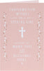 Confirmation Religious Holy Card with Joys and Blessings For Girls
