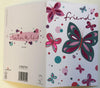 Colourful Butterflies Friend Birthday Card
