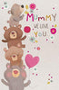 Mummy We Love You Adorable Bears Mother's Day Card From All Of Us