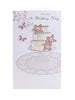 Second Nature Luxury Wedding Greeting Card 'Wedding Day Cake'