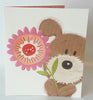 Adorable Lots of Woof Little Hello Any time Greetings Card